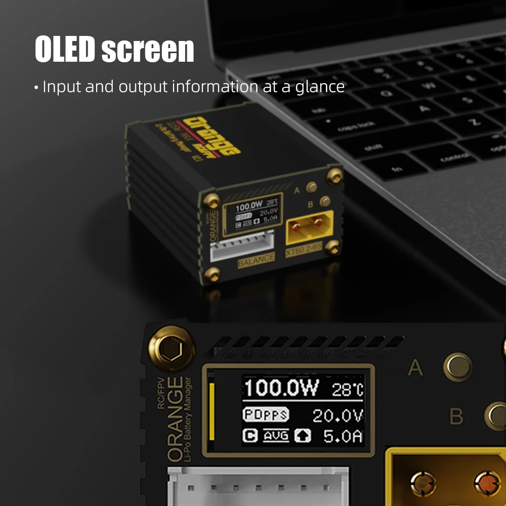 125W DIY Powerbank Motherboard OLED Screen 2S/3S/4S/5S/6S LI21700/LI-PO/LI-HV Battery Fan LED Aluminum Shell Fast Charging Board