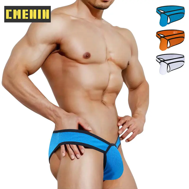 

CMENIN Sissy Cotton Gay Sexy Men's Panties Briefs Men Underpants Breathable Slip Jockstrap Underwear Man Brief High Quality