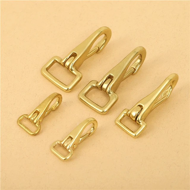Clip Buckles Buckle Snap Hooks  Brass Pet Rope Leashes Clips - 1x Brass  Snap Hook - Aliexpress
