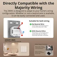 SONOFF ZBM5 80/86 Type Zigbee Smart Wall Switch Supports No Neutral and Neutral Wire Detach Relay Mode Works with Home Assistant - Image 3
