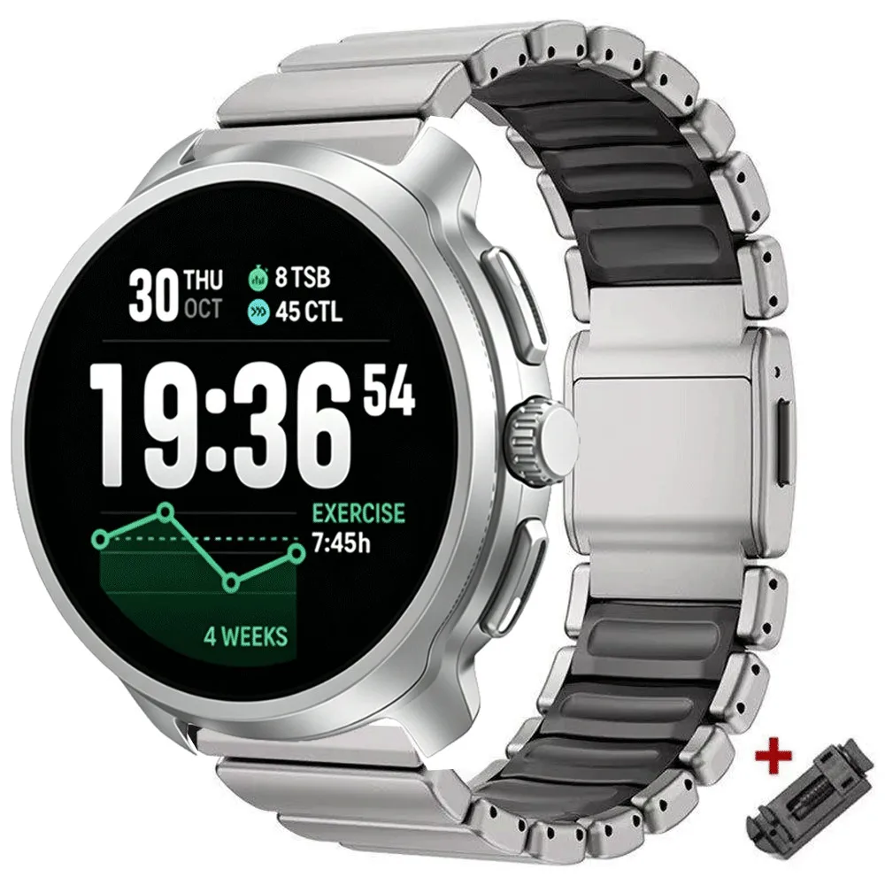 Elegant Alloy Metal Strap - Premium Replacement Band for Suunto Watches