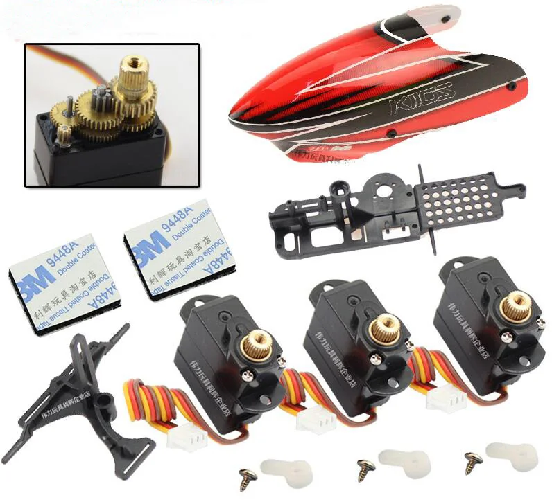 Hélicoptère RC 2.4GHz avec gyroscope, 6 axes, 2 batteries, jouet pour enfants