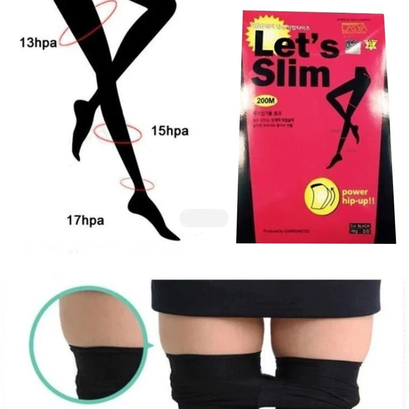 1pair Varicose Veins Compression Burn Fat Super Thin Sleeping Overnight Slimming Stockings Lady's Beauty Leg Slim Legging Patch