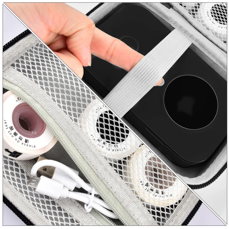 Label Maker Case Compatible with Phomemo D30 D35 M02/ M02S/ M02 For NELKO NIIMBOT JADENS Memoking SUPVAN