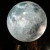 Free Shipping 3meters Helium Giant Inflatable Moon Ball With Led Lighting PVC Airtight Air Blown Planet Balloon For Party Show 3