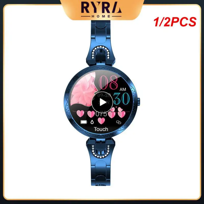 

1/2PCS Smart Watch Women IP67 Waterproof smartwatch Blood Pressure Heart Rate Fitness Tracker Bracelet 2019 Lady Watch VS H8