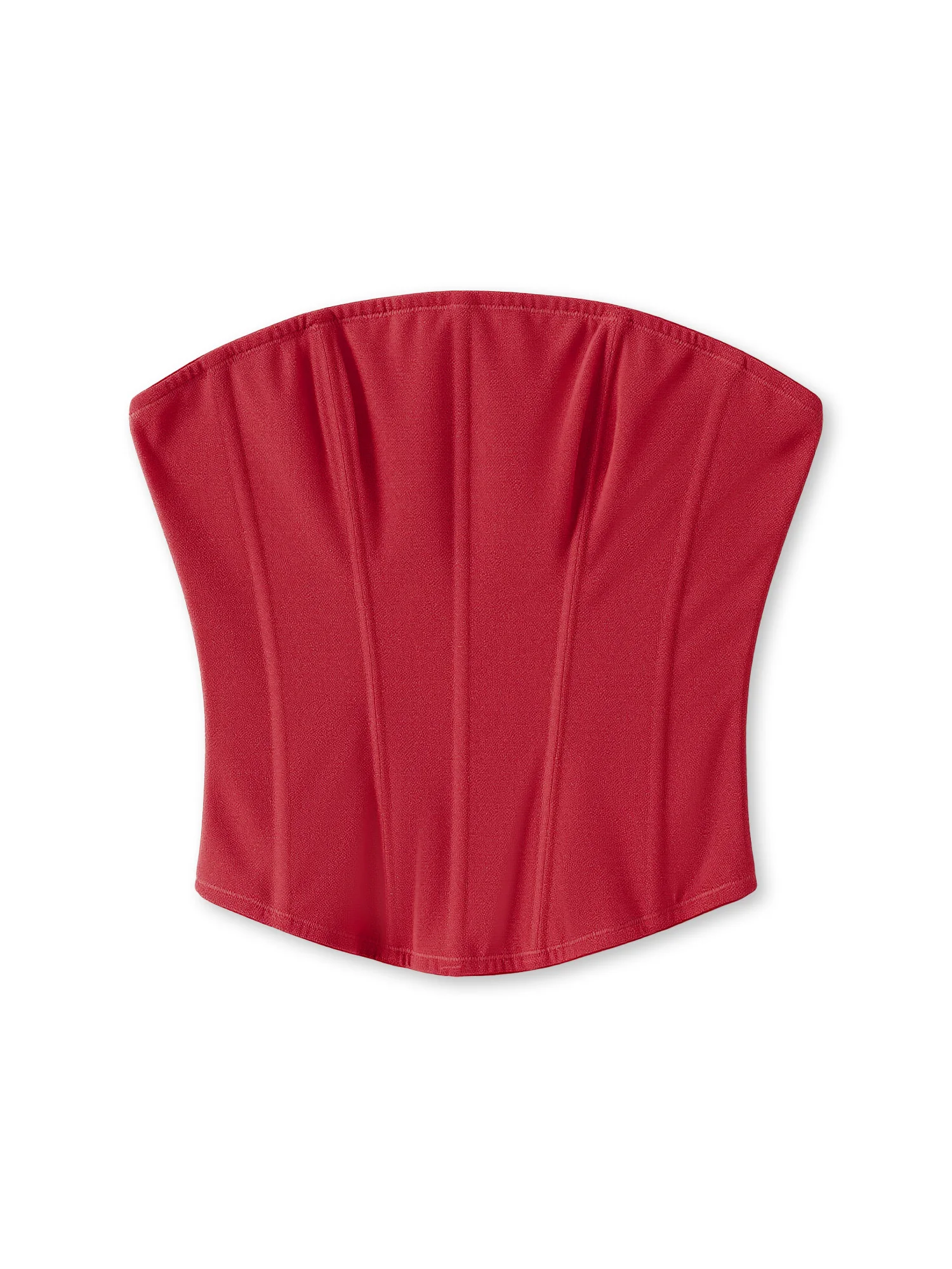 Ladies Off-Shoulder Corset Blouses Sleeveless Monochrome Zip-Up Bodice Tops with Boning for Body Contouring