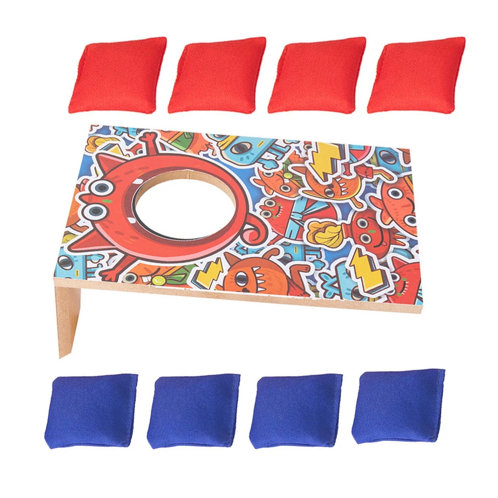 Cornhole Toy Game Juggling Outdoor Set Kids Games Bean Sacks Hand