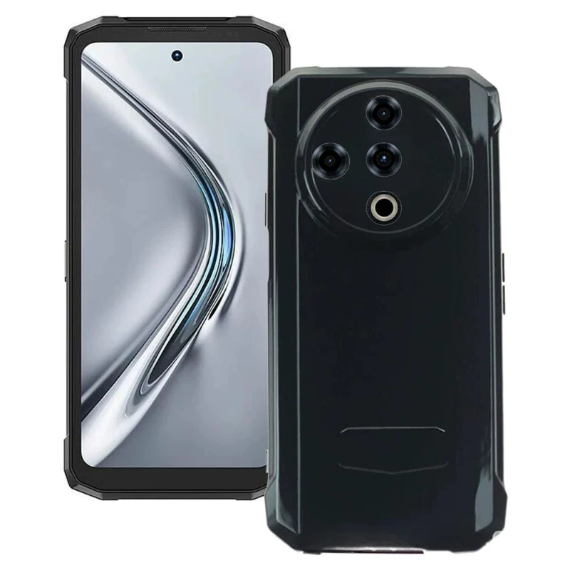 Enhanced Silicone Phone Case for DOOGEE FIRE 6Power - Protective Back Cover Shell