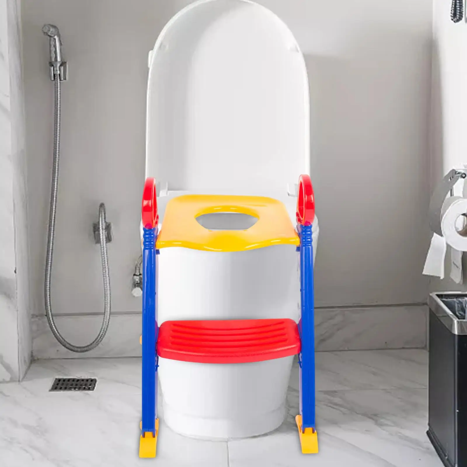 Potty Seat with Step Stool Ladder Chair Sturdy Portable Travel Seats for Baby Girls 2