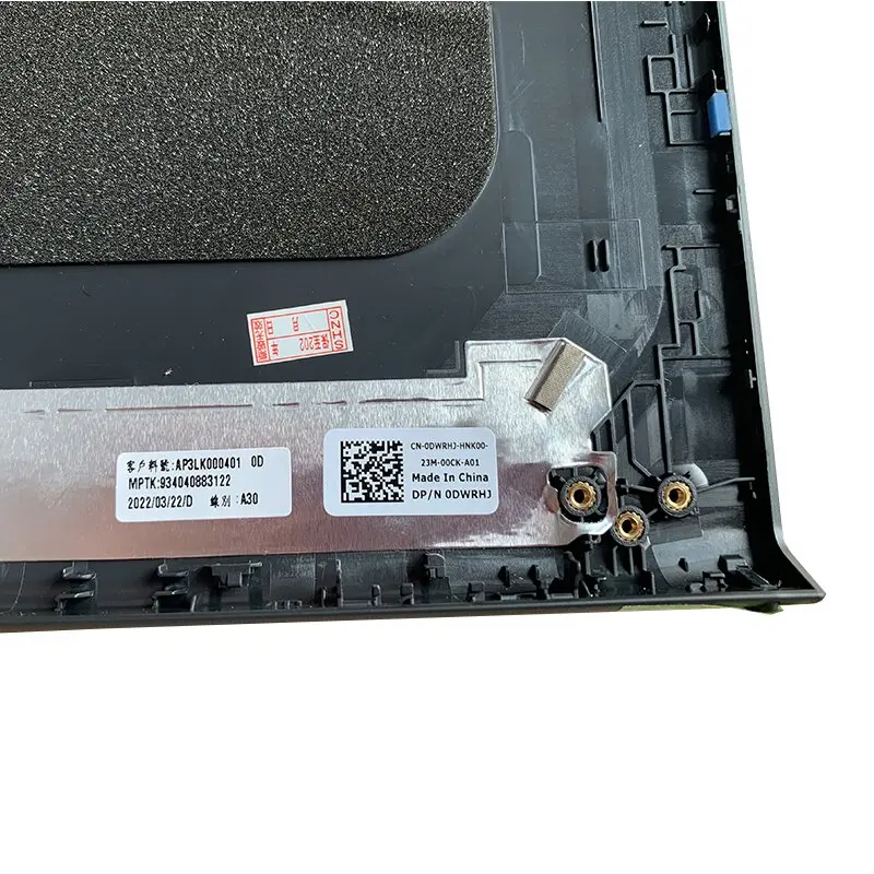 para Dell Vostro 15 3510 3511 3520 Lcd Tampa Traseira Moldura Frontal Dobradiças Lcd 0dwrhj Novo Case - Imagem 6