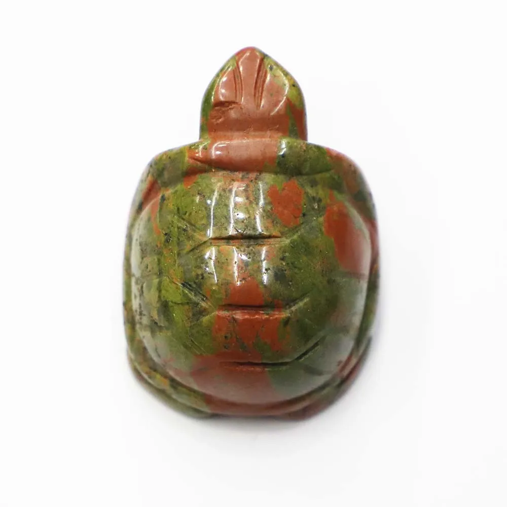Natural Amethyst Crystal Healing Stone Turtle Statue Carved Ornaments Arts Crafts Charms Jewelry Room Decoration Accessories 1Pc