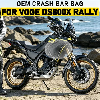2025- DS800 X DS 800 X Rally Motorcycle Frame Crash Bars Bags For VOGE DS800X Rally Bumper Bag Waterproof Bag Repair Tool Bag 1