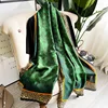 Spring Scarf Women's Luxury Design Scarf Silk Smooth Scarf Soft Muslim Headband Shawl Beach 85x180cm 1