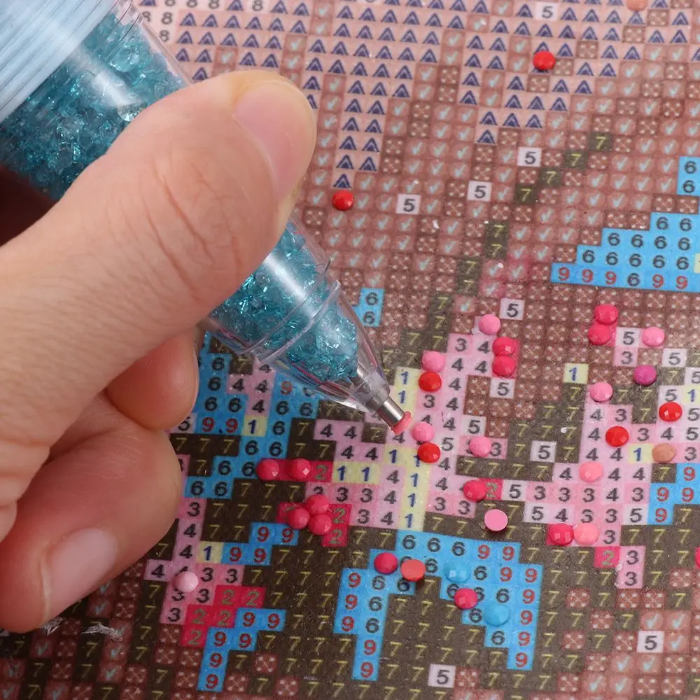 Cartoon DIY Diamond Painting Point Drill Pen for 5D Painting with Diamonds Cross Stitch Drawing Embroidery Accessories Tool diamond painting accessories,diamond painting pen