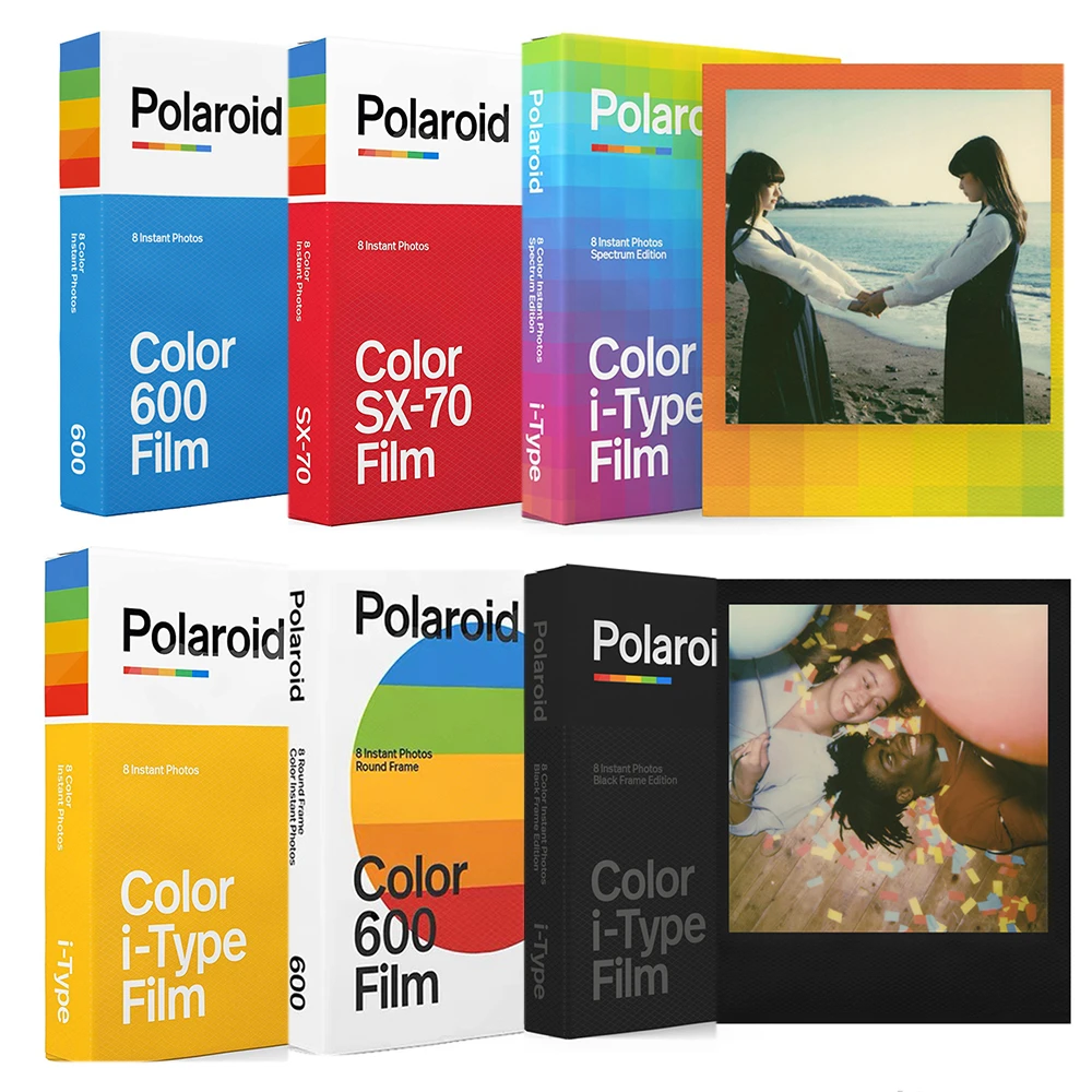 Tien jaar kristal Armstrong Polaroid Originals Instant Color Film White Black/color I-type Film/sx-70  Film For I-type Onestep2/onestep+/polaroid Camera - Printer Ribbons -  AliExpress