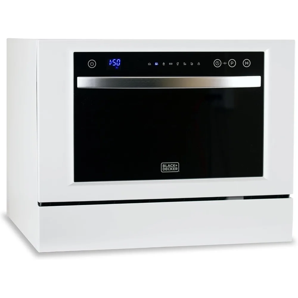 BCD6W 6 Place Setting Portable Compact Countertop Dishwasher 4