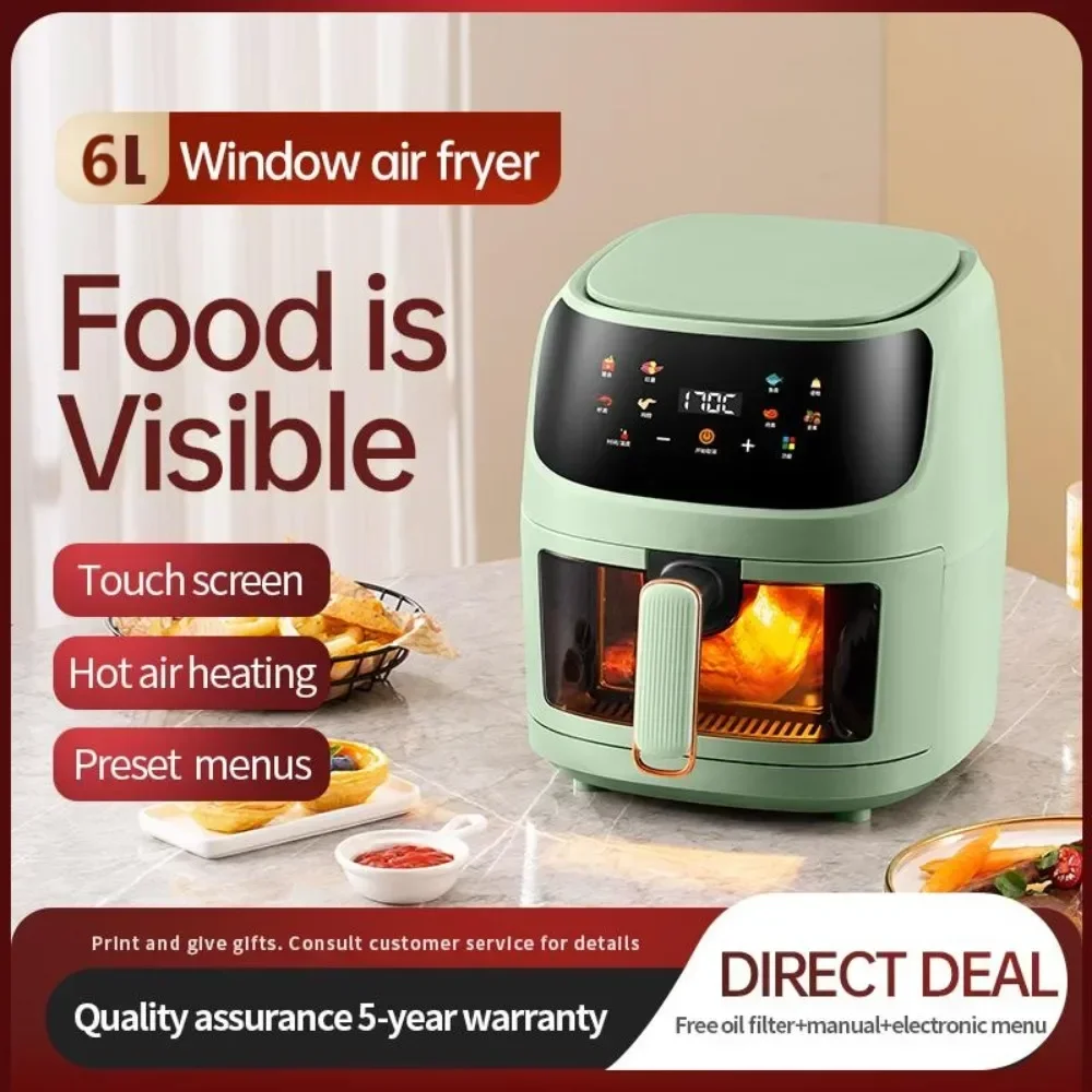 Visible Air fryers multi-function household oil-free electric