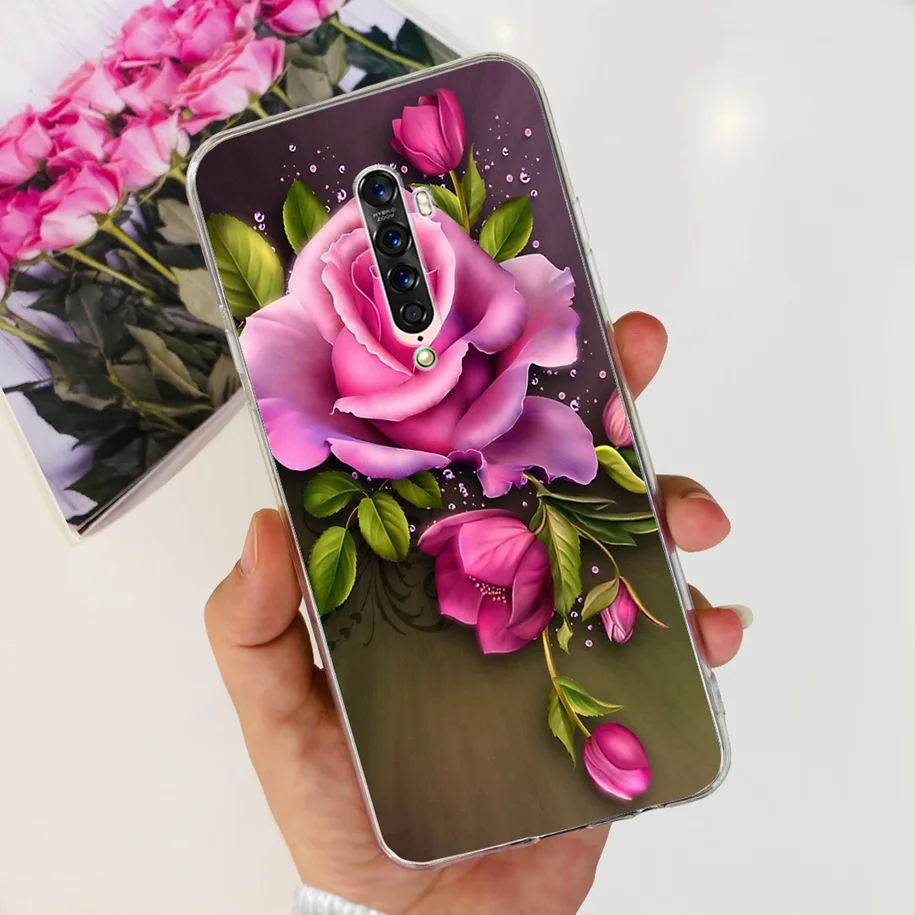 Stylish Shockproof Flower Silicone Case