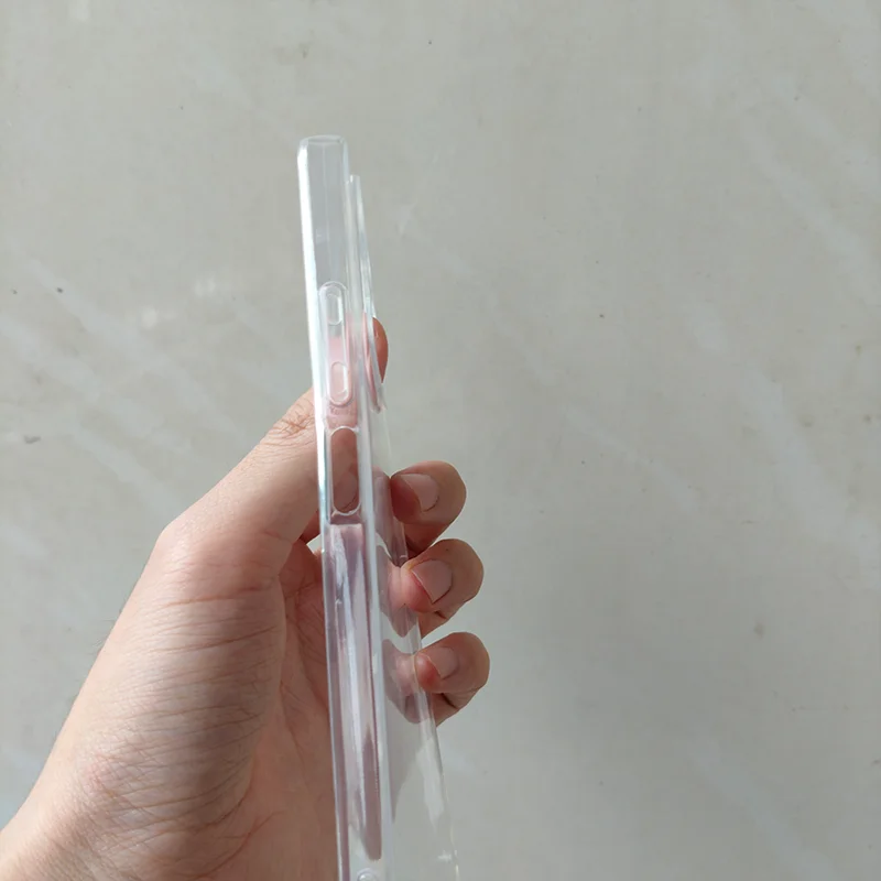 Transparent Slim Soft TPU Phone Cover - Clear Silicone Protection Case