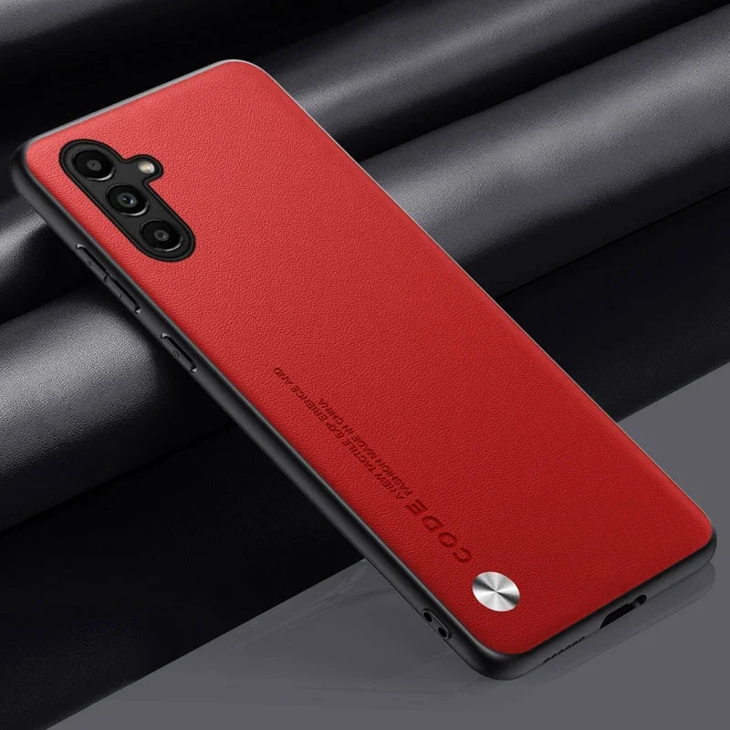 Elegant PU Leather Phone Case with Silicone Protection