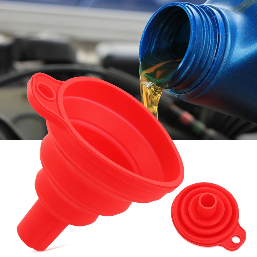 

Silicone Car Engine Funnel Auto Accessories for Mercedes Benz AMG GLC GLE E CLA GLA W205 W211 W213