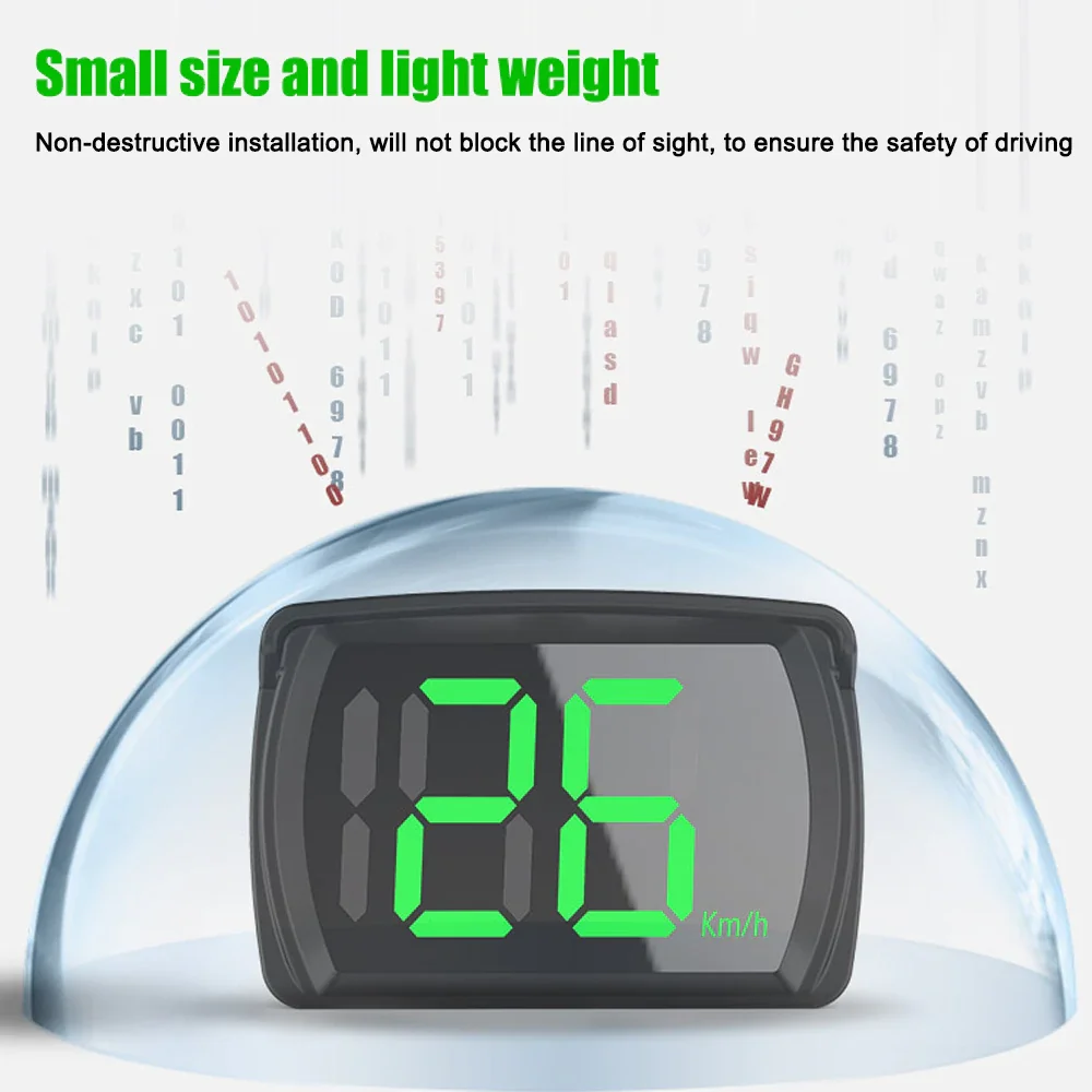  ڵ HUD Y03   ÷ ӵ GPS 2.8 ġ ū ۲  ӵ ð  ڵ ׼