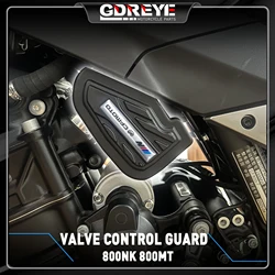 For CFMOTO 800MT 800NK 800 NK Black Exhaust valve controller guard Flap Control Protection Guard Cover 800 MT 2022-2024