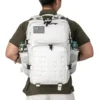 QT&QY 25L/45L Tactical Military Backpack for Men and Women Army Assault Pack Bag Small School Rucksack with Bottle Holder 4