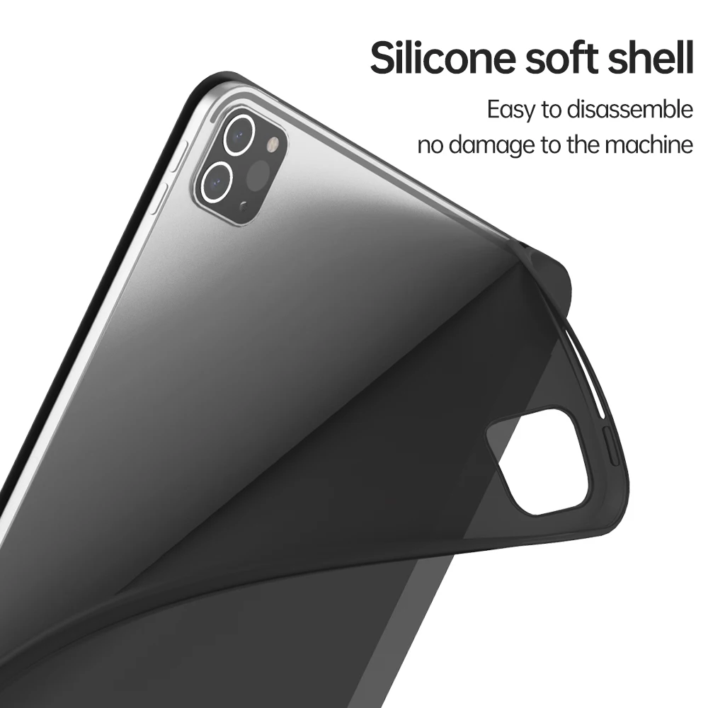 Smart Stand Back Case para Ipad Pro Ipad m1 11 12 12.9 Cases A2378 A2377 A2229 A2228 2023 2023 2023 - Imagem 5