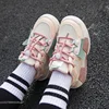 2023 Spring Children Girl Pink Shoes Autumn Mesh Breathable Kids Sneakers for 5-18 Yrs Boy Lightweight Running Shoe Walking Soft 6