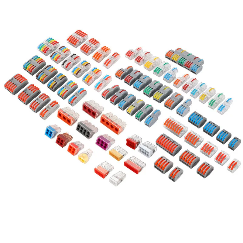10PCSEasyQuickSpliceTerminalBlockUniversalWireConnectorSPL2