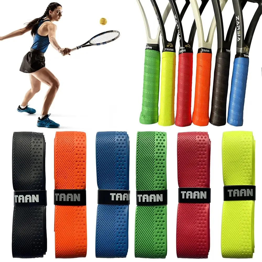 

Replacement Shock-proof Non-slip Sweat Absorption Racquet Inner Overgrip Badminton Squash Handle Grip Tennis Racket