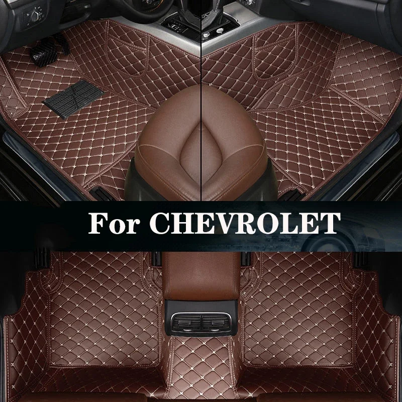 

Новая Боковая Сумка для хранения с индивидуальным кожаным автомобильным напольным ковриком для CHEVROLET подачи (5 мест) Tahoe(5 мест) Lova RV Express автозапчасти