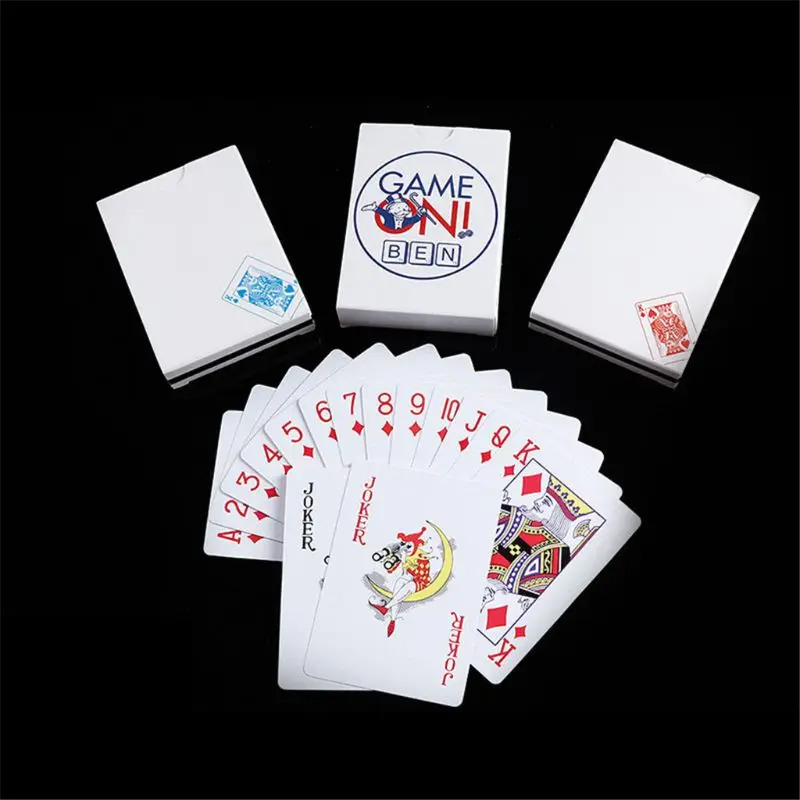 

Waterproof Card Gift Collection Gambling Board Game Pack Cards Playing Cards Plastic Game Deck PVC Pokers R66E