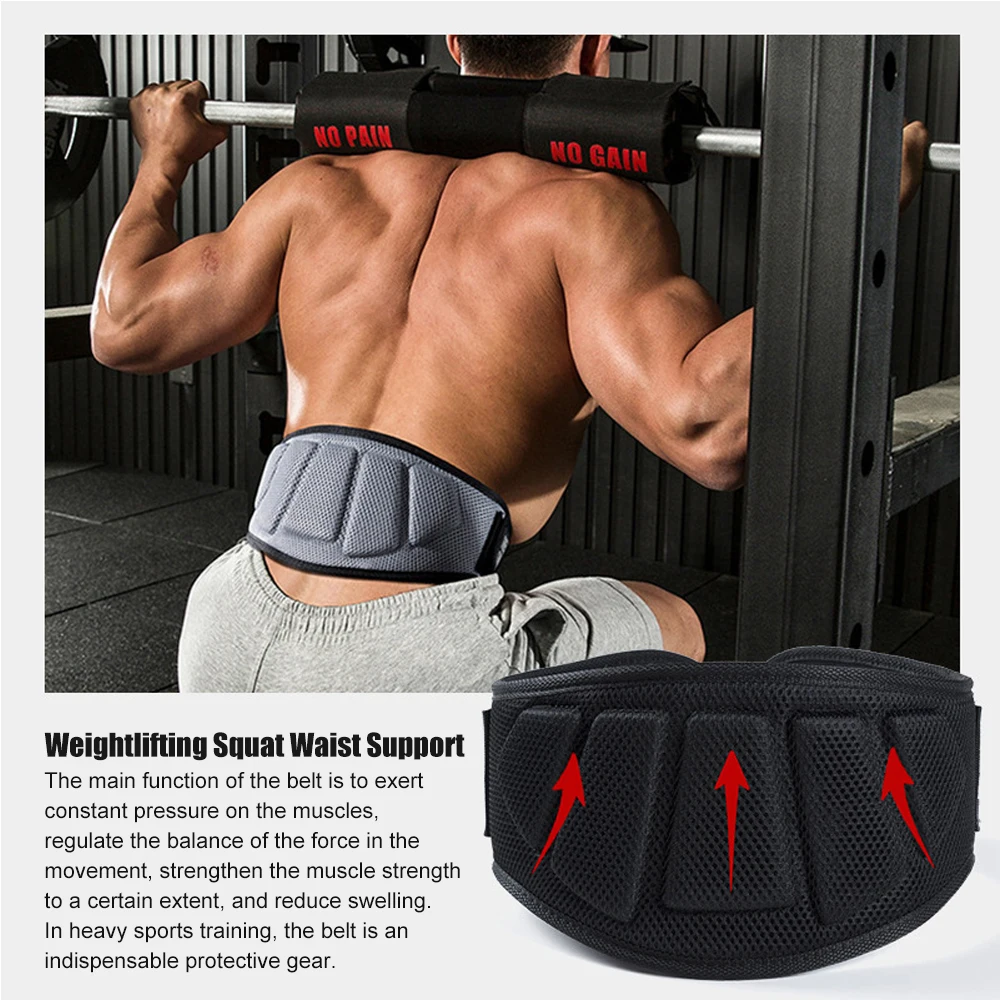 Weight Lifting Belt Weightlifting Squat Training Lumbar Support