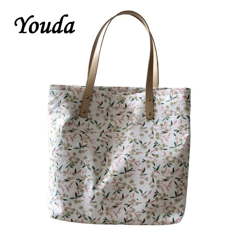 

Youda Classic Women Handbags Vintage Style Big Shoulder Bags Female Large Shopping Bag Sweet Handbag For Ladies Cute Design Tote