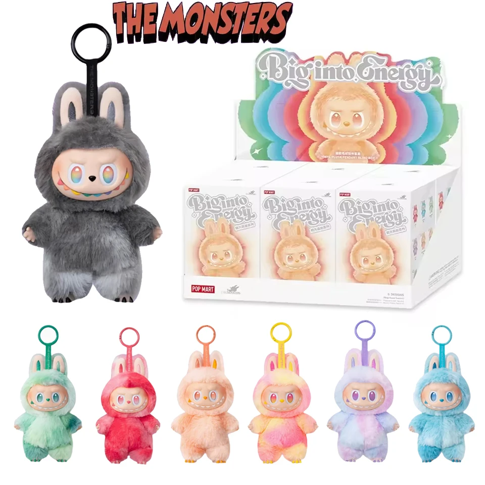 100% Authentic POPMART Labubu V3 The Monster Big Into Energy