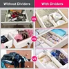 4 Pack Drawer Dividers Organizer Adjustable Storage Retractable Drawer Partition Holder Household Clapboard Kitchen Organizer 6