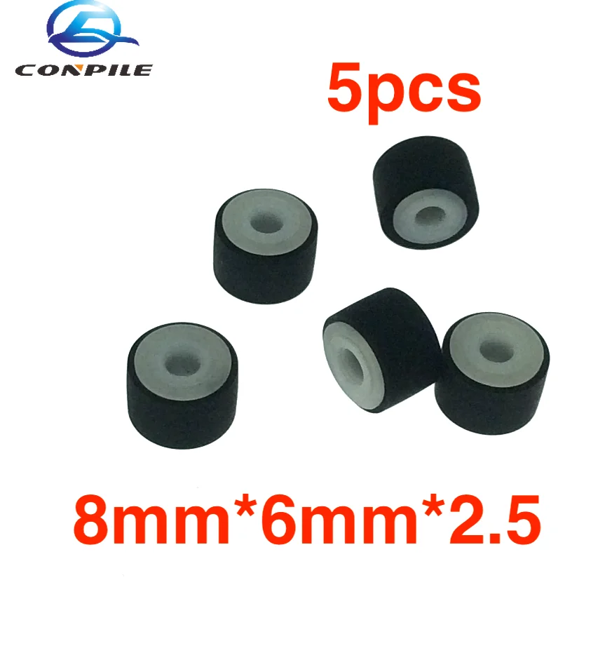 Roulement En Caoutchouc 2,0 Mm / 2,5 Mm - Pour Lecteur Cassettes, Magnétophones - Remplacement Courroie