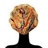2024 New African Women Turban Cap Big Braid Head Wraps Cover Bonnet Beanie Female Headtie Hair Loss Chemo Cap Arab 6