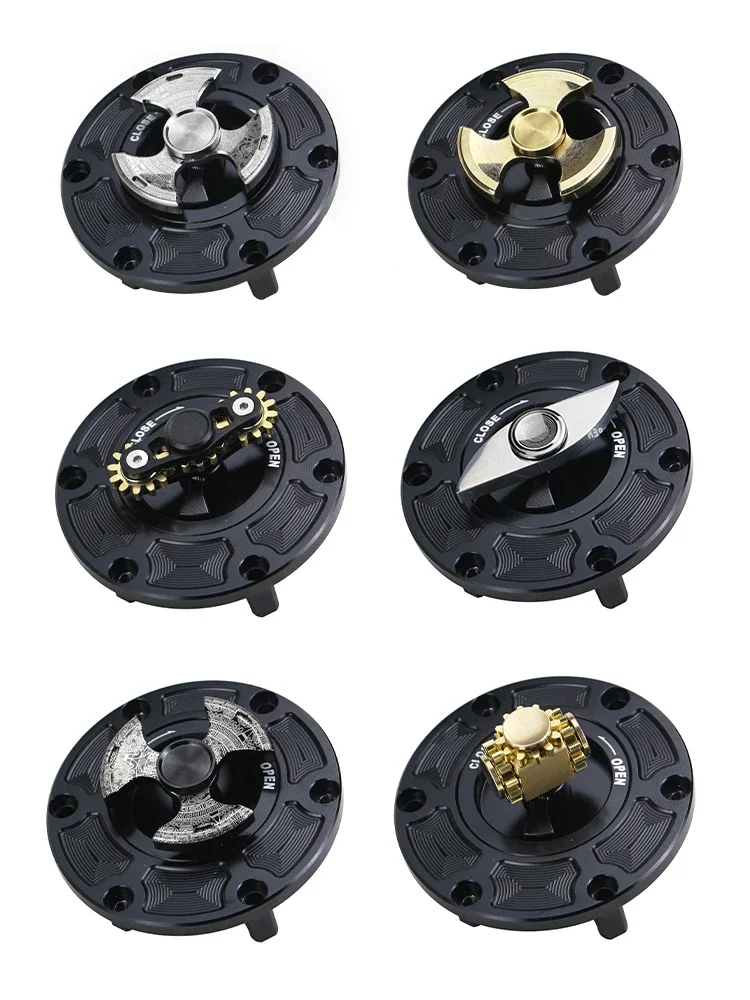 Applicable to Benda Jinjira 300 Napoleon 450 modified aluminum alloy fuel tank cover quick removal fuel tank cover fingertip gyr