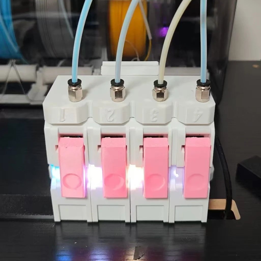 BMCU AMS lite 370C Open Source AMS MMU Solution Auto Refill Farm