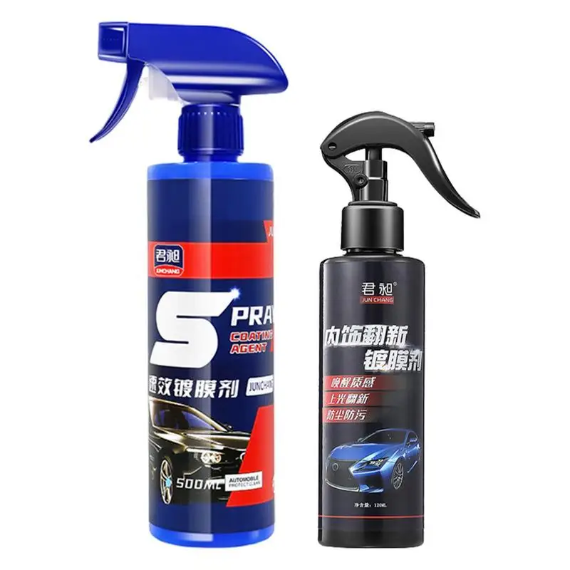 

Automotive Coating Agent 500ml Fast-acting Coating Spray Paint Sealant Protection Nano Spray Wax Hydrophobic Top Coat Polish