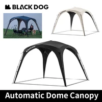 Naturehike BLACKDOG Automatic Dome Shelter Docking Tent Quick Open Skyscreen Outdoor Camping Canopy Black Coated Sunshade Large 1