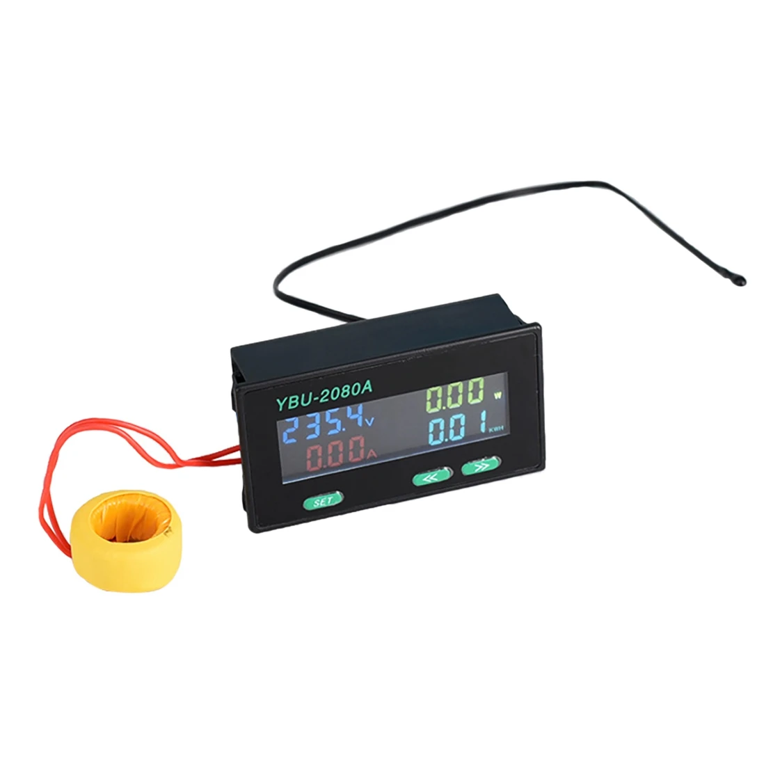 

AC220V AC Current Voltage Power Meter Detection Module Display Temperature 200A