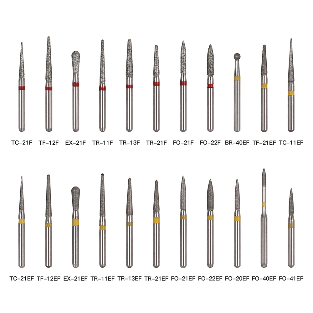 5 Teile/paket AZDENT Dental Diamant Bohrer Bohrer 137 Größen FG 1,6mm Bohrer für High Speed Handstück Zahnmedizin Werkzeuge – Detail 5