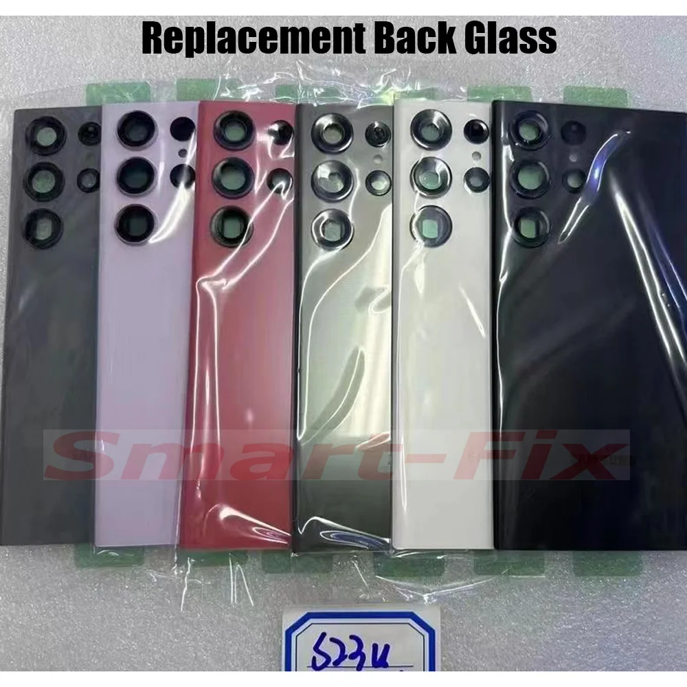 

OEM Original 100% New GLASS Back Cover for SAMSUNG Galaxy S23/S23 Plus/S23 Ultra 5G Back Cover Rear Back Glass Battery Housing