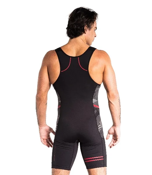 Men's Wrestling Singlet Bodysuit Leotard Outfit Underwear GYM PowerLifting Weightlifting Clothing Running Skinsuit