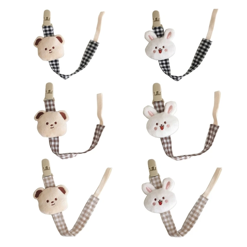 

Secure & Trendy Pacifier Chain with Animal Shape Design Convenient Pacifier Holder for Keeping Pacifier Safe Durable